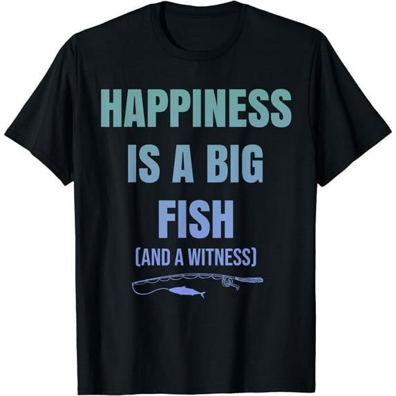 Fisher Fish Fishermen Bait Fishing Rod Boys Girls Bass T-Shirt