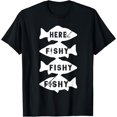 thumbnail image 1 of Fisher Fish Fishermen Bait Fishing Rod Boys Girls Bass T-Shirt, 1 of 4