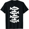 Fisher Fish Fishermen Bait Fishing Rod Boys Girls Bass TShirt