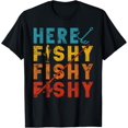 thumbnail image 1 of Fisher Fish Fishermen Bait Fishing Rod Boys Girls Bass T-Shirt, 1 of 4