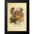 thumbnail image 1 of Fisher, Harrison 13x18 Black Modern Framed Museum Art Print Titled - Indian women preparing food from The Song of Hiawatha 1906, 1 of 4