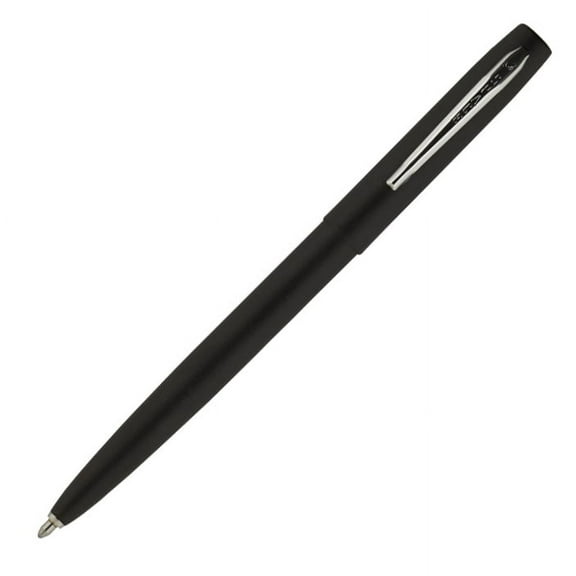Fisher M4BCT All Metal Black Matte Pen Chrome Clip