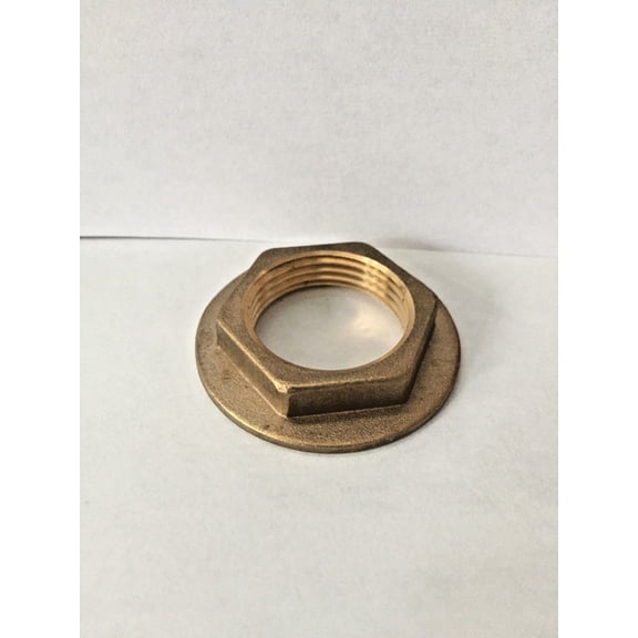 Fisher Nut,Lock, 3/4" Nps, Brass For Fisher - Part# 6651-9000 6651-9000