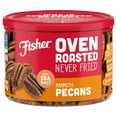 thumbnail image 1 of Fisher® Oven Roasted Never Fried™ Mammoth Pecans with Sea Salt 6.5 oz. Canister, 1 of 4