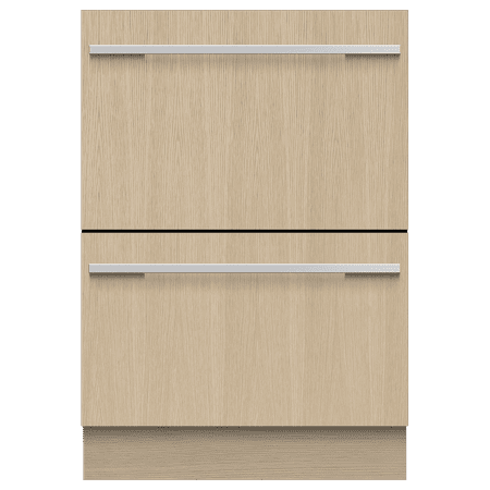 Fisher & Paykel - 24" Front Control Built-In Dishwasher - Custom Panel Ready - Custom Panel Ready