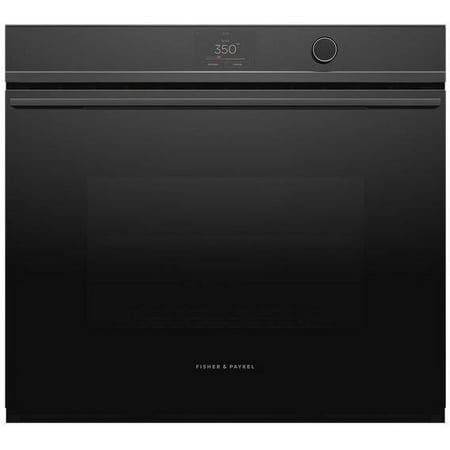 Fisher & Paykel - Contemporary 30" Built-In Single Electric Convection Oven - Black