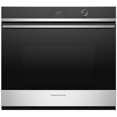 Fisher & Paykel - Contemporary 30" Built-In Single Electric Convection Oven - Stainless steel