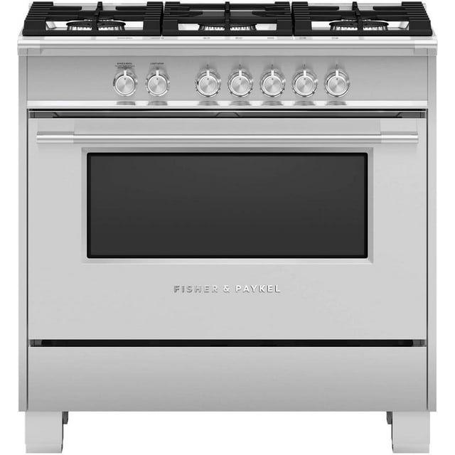 Fisher Paykel OR36SCG4X1 36" Gas Range in Brushed Stainless Steel