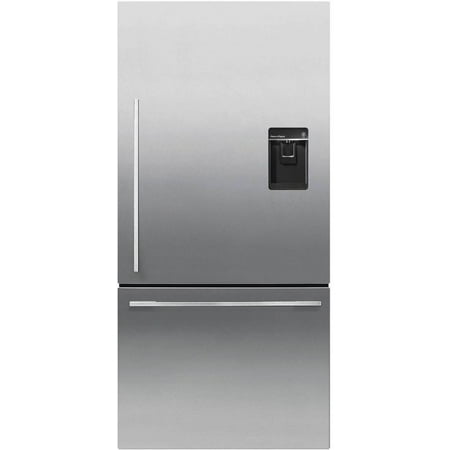 Fisher & Paykel - ActiveSmart 17.1 Cu. Ft. Bottom-Freezer Counter-Depth Refrigerator - Stainless steel