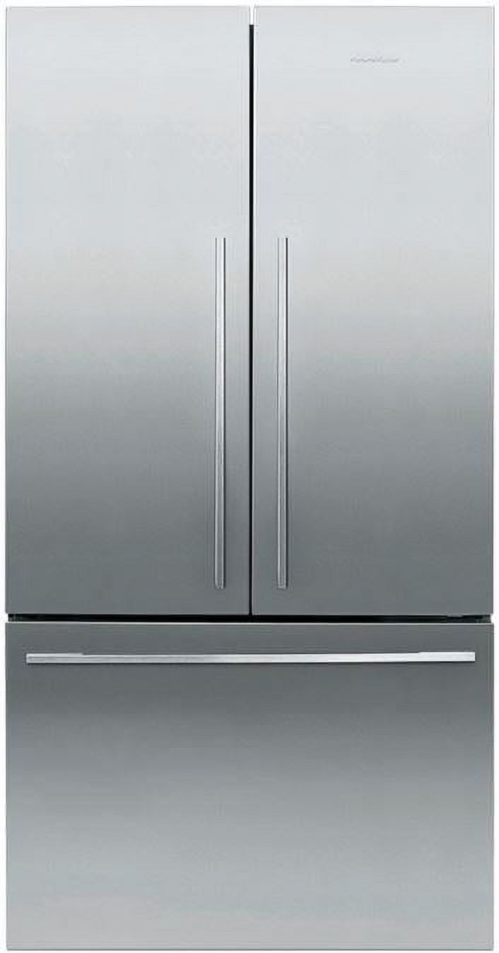 Fisher Paykel RF201ADX5N Contemporary Series 36 Inch Freestanding Counter Depth French Door Refrigerator in Stainless Steel - image 1 of 8