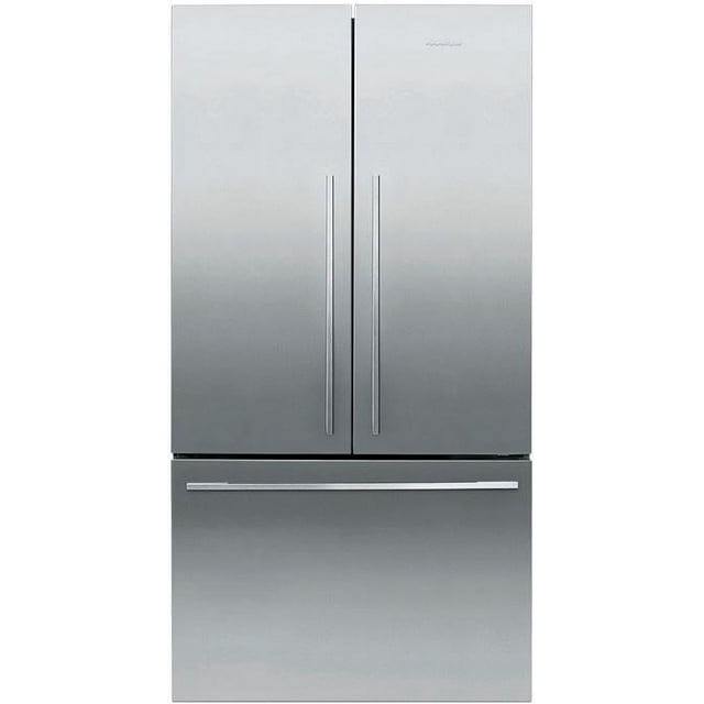 Fisher Paykel RF201ADX5N Contemporary Series 36 Inch Freestanding Counter Depth French Door Refrigerator in Stainless Steel