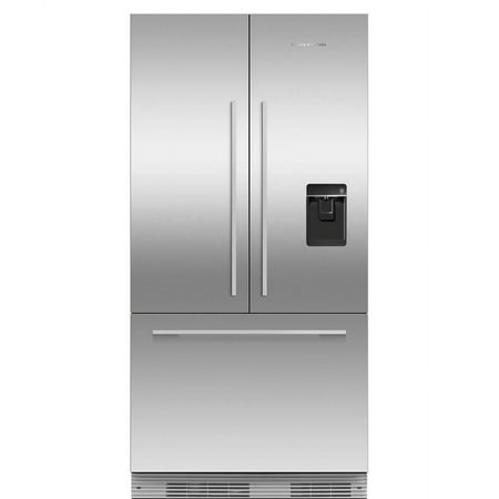 Fisher & Paykel - ActiveSmart 16.8 Cu. Ft. 36 in French Door Built-In Refrigerator - Custom Panel Ready