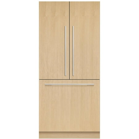 Fisher & Paykel - ActiveSmart 16.8 Cu. Ft. French Door Built-In Refrigerator - Custom Panel Ready