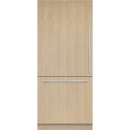 Fisher & Paykel - ActiveSmart 16.8 Cu. Ft. Bottom-Freezer Built-In Refrigerator - White