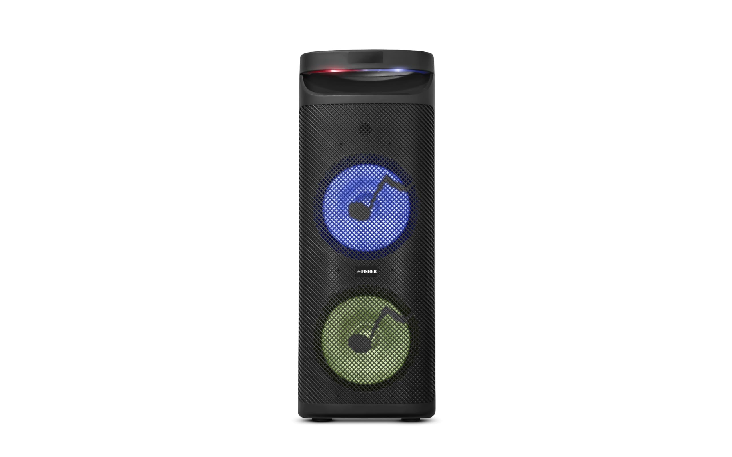 Fisher Portable Bluetooth Wireless Speaker: Dual 10