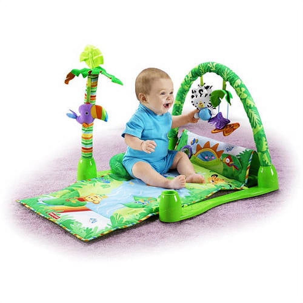 Fisher-Price - 1 2 3 Rainforest Musical Play Gym - image 1 of 5