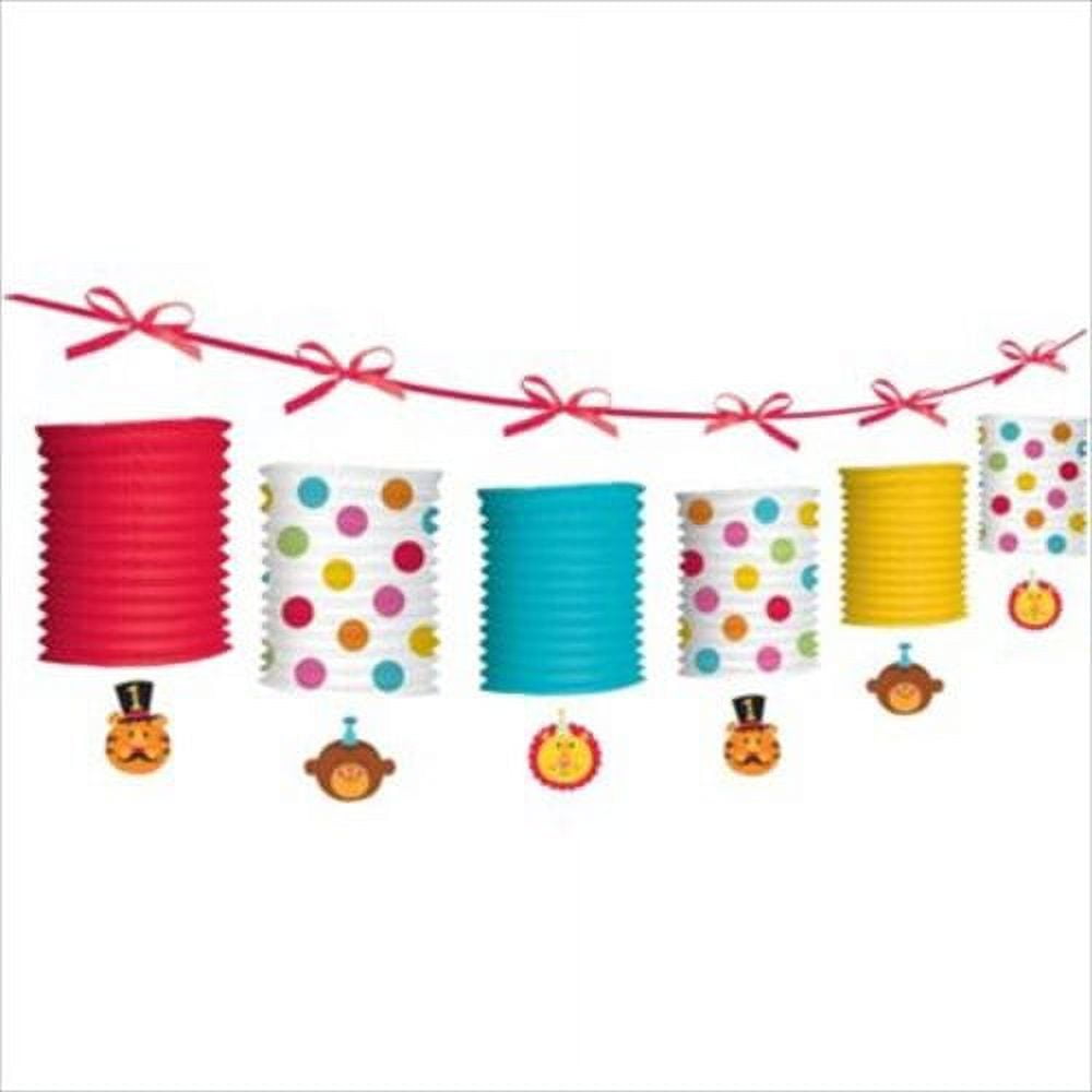 Paper online lantern garland