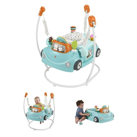 Fisher-Price 2-in-1 Sweet Ride Jumperoo Activity Center & Learning Toy for Infant and Toddler