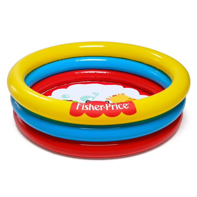Fisher-Price 3 Ring Fun And Colorful Ball Pit Pool For Ages 2 And Up | 93501E-BW