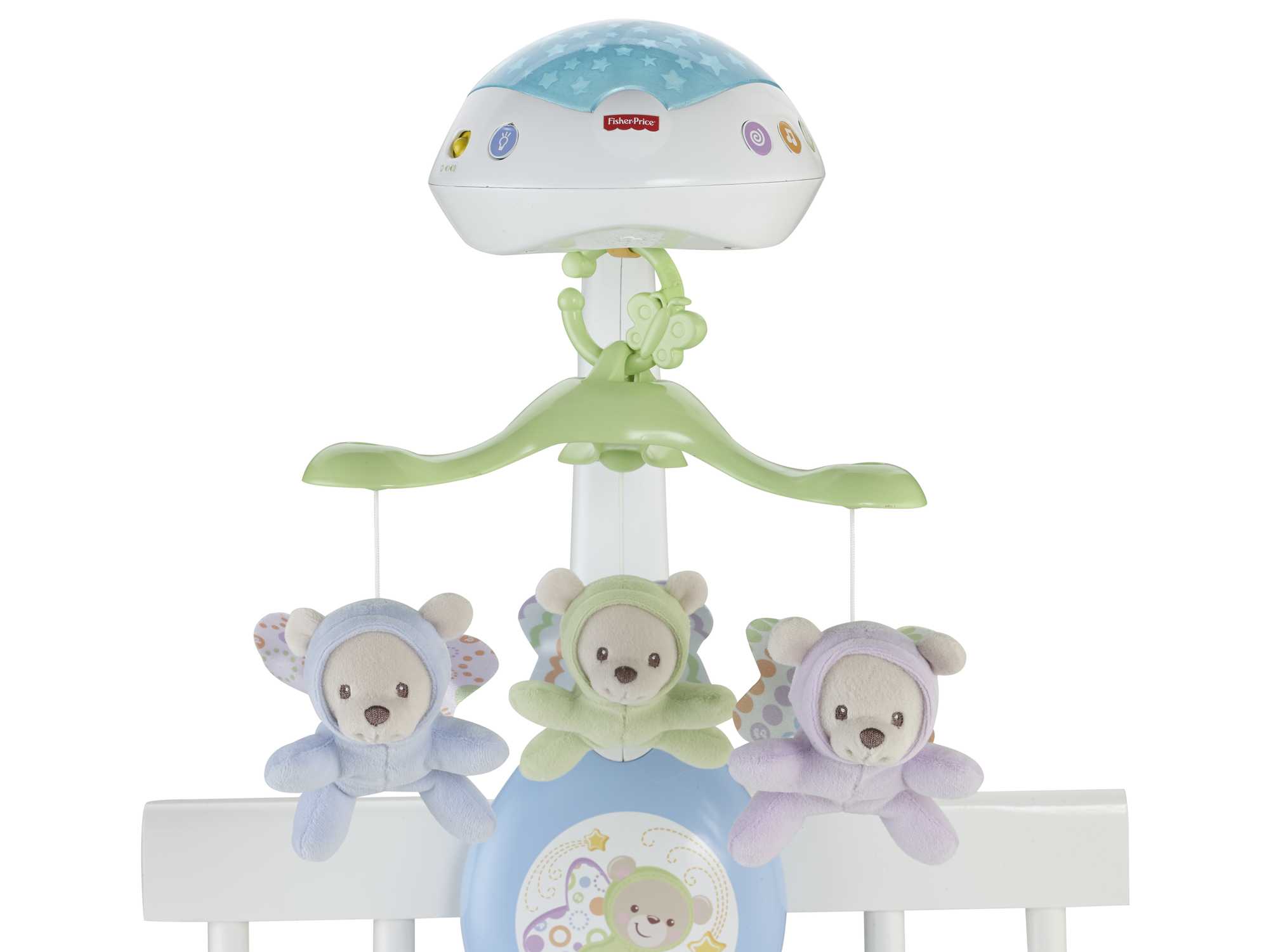 FisherPrice 3in1 Projection Mobile, Butterfly Dreams, Baby Crib Toy
