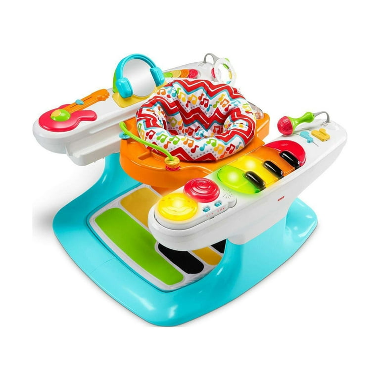 Fisher-Price 4-in-1 Step 'n Play Piano with Lights & Sounds