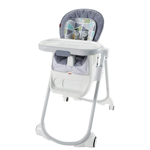 Fisher-Price 4-in-1 Total Clean High Chair, Grey