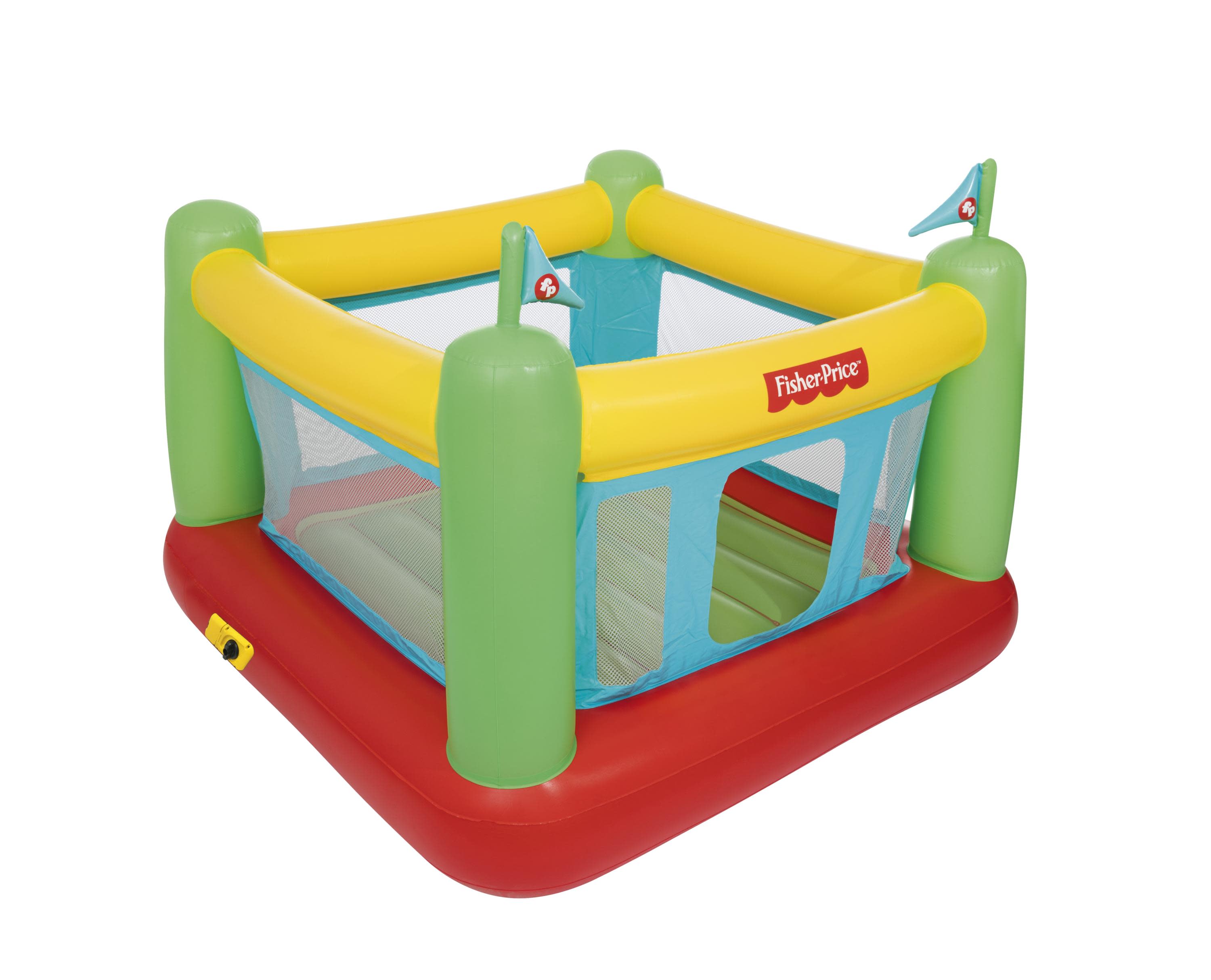 Fisher Price 69'' x 68'' x 53'' Bouncesational Indoor Bouncer with Built-in Pump - image 1 of 7