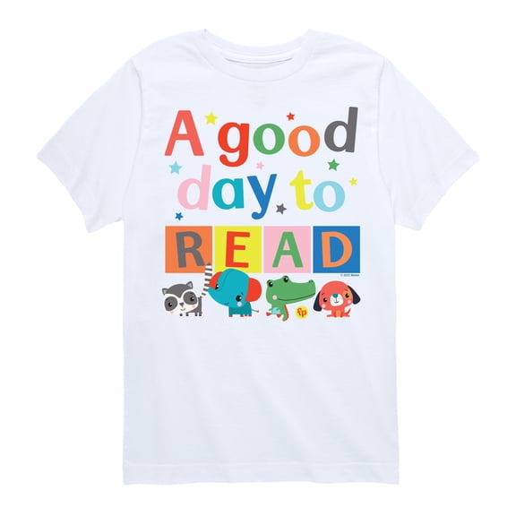Fisher Price - A Good Day To Read - Youth Short Sleeve T-shirt