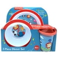 thumbnail image 1 of Fisher-Price Baby 3-Piece Animal Dinner Time Set - red/multi, one size, 1 of 1
