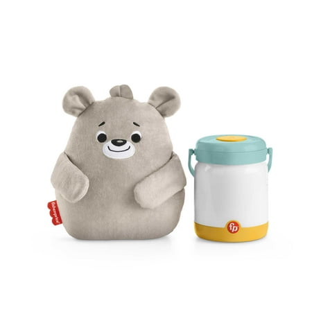 Fisher-Price Baby Bear & Firefly Soother Light-up Sound Machine for Infant to Toddler, Multicolor