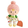 thumbnail image 1 of Fisher-Price My First Doll Cuddly Sensory Toy for Babies 6+ Months HXK44, 1 of 2