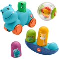 FisherPrice Baby Toys Hello Moves Play Kit, Curated Set of 3