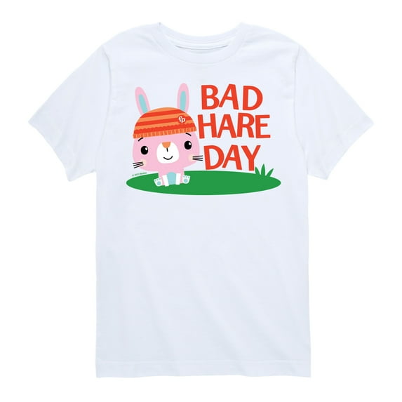 Fisher Price - Bad Hare Day - Toddler & Youth Short Sleeve Graphic T-Shirt