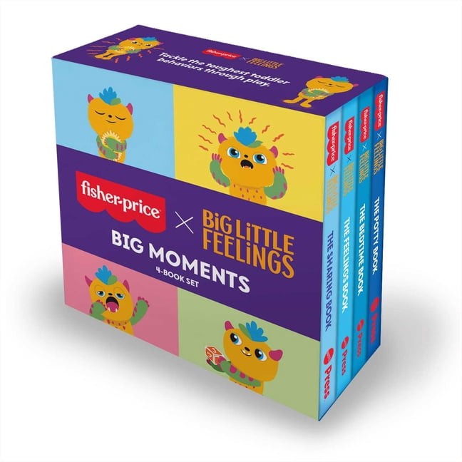 Fisher-Price X Big Little Feelings: Big Moments (4-Book Set), (Paperback)