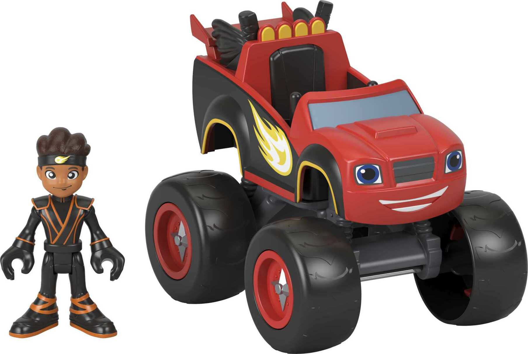 Fisher-Price Blaze and the Monster Machines Ninja Blaze Toy Truck & AJ Figure Set - image 1 of 6