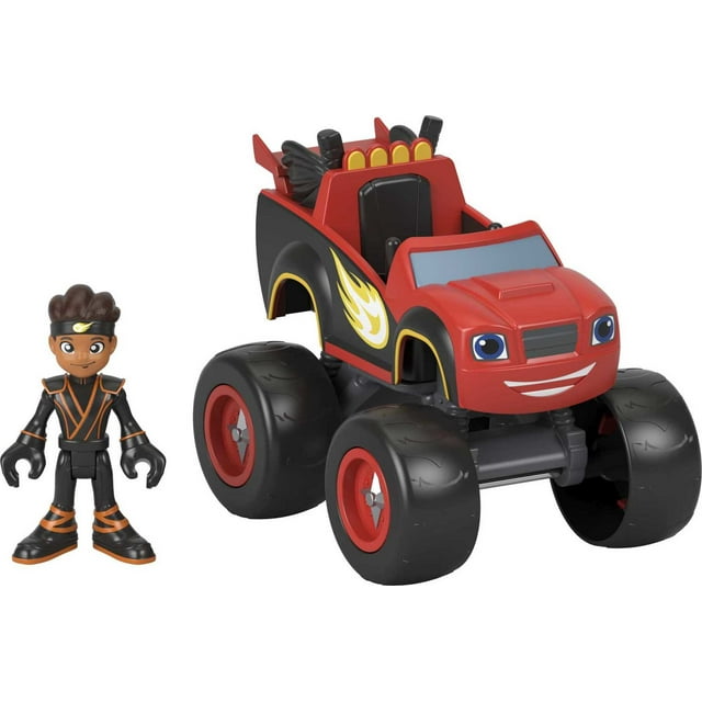 Fisher-Price Blaze and the Monster Machines Ninja Blaze Toy Truck & AJ Figure Set