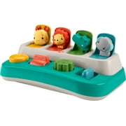 Fisher-Price Busy Buddies Pop-Up Infant Fine Motor Toy for Ages 9+ Months, Multi-Color