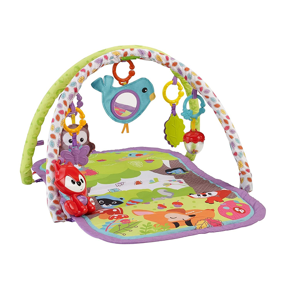 Fisher-Price CDN47 3 in 1 Musical Activity Baby Play Mat Floor Gym with 5 Toys - image 1 of 7