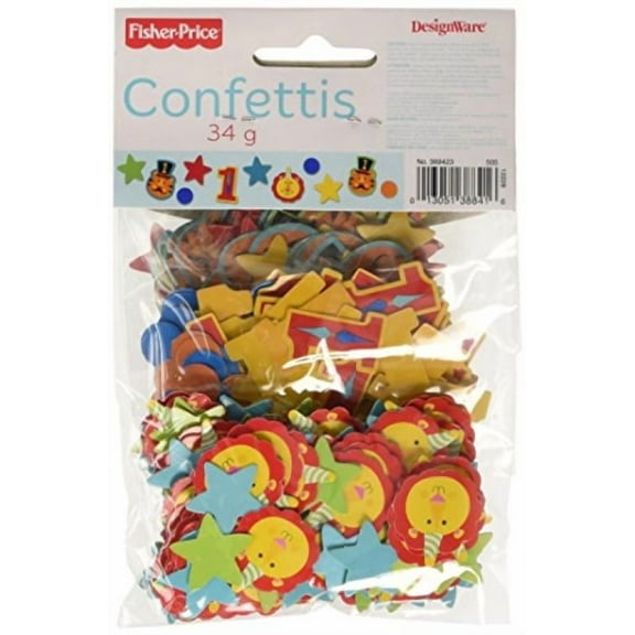 Fisher Price Circus Value Pack Confetti (Each) - Party Supplies