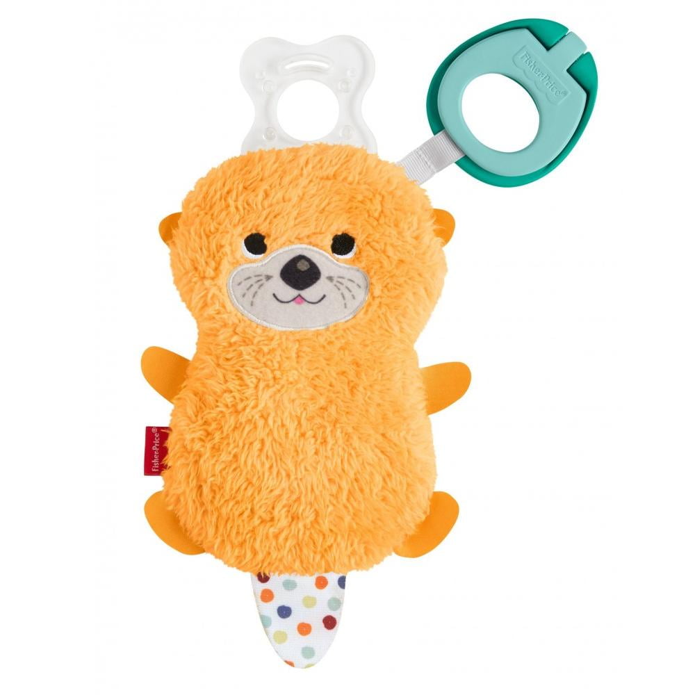 Fisher-Price Clipimals Universal Pacifier Holder, Otter