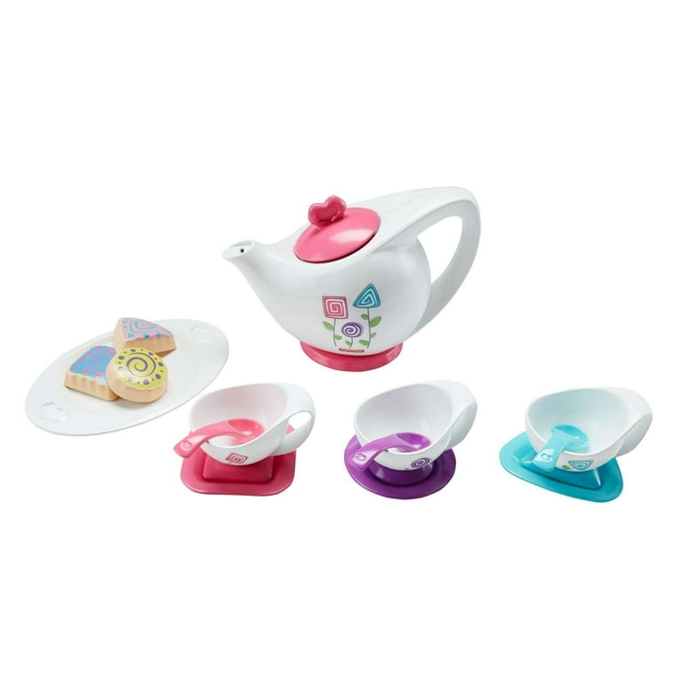 Fisher Price Color Changin Treats Tea Set Plastic