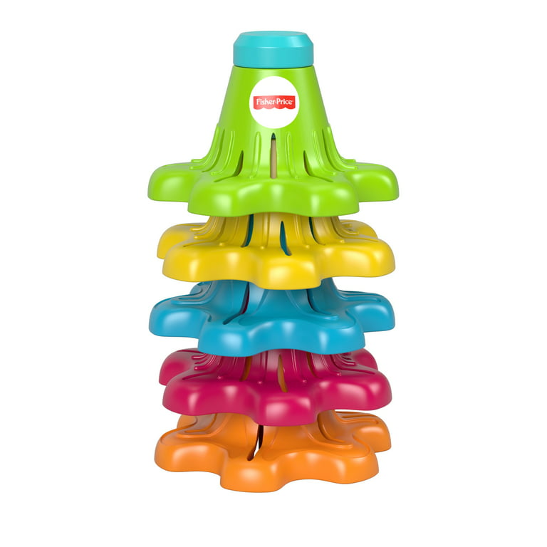 Fisher-Price Colorful Spinning Stackers For 6M+ Development
