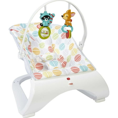 Fisher-Price Comfort Curve Bouncer with a Removable Toy Bar