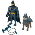 thumbnail image 1 of Fisher-Price DC League of Super-Pets Batman & Ace the Hound Poseable Figure Set, 3 Pieces, 1 of 6