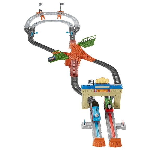 Fisher Price DFM53 Thomas & Friends TrackMaster Thomas & Percy Railway Race Set