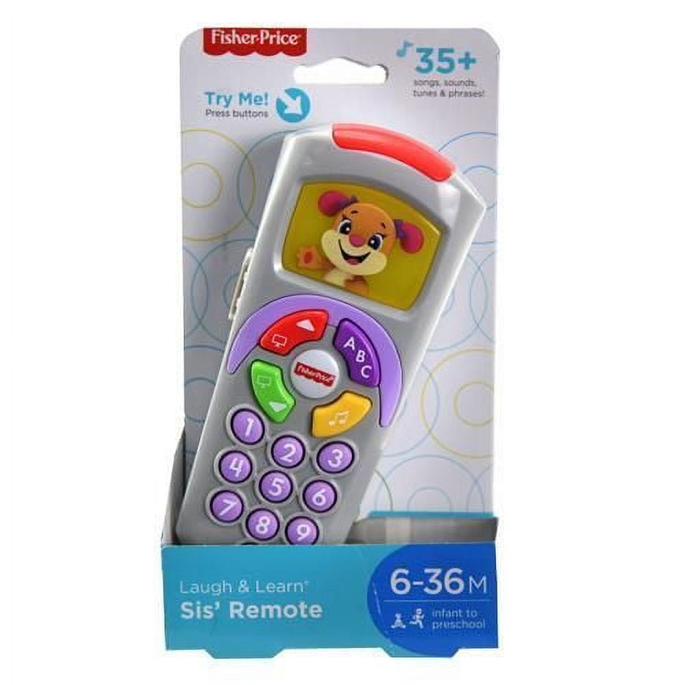 Fisher Price DP EC Laugh Learn Fisher Price Sis Remote Purple