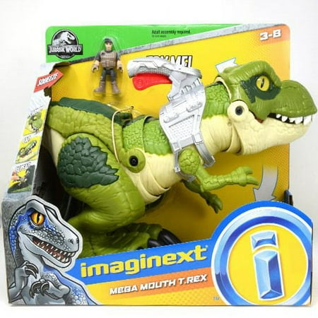 Fisher Price DP Imaginext Jurassic World Mega Mouth T.rex