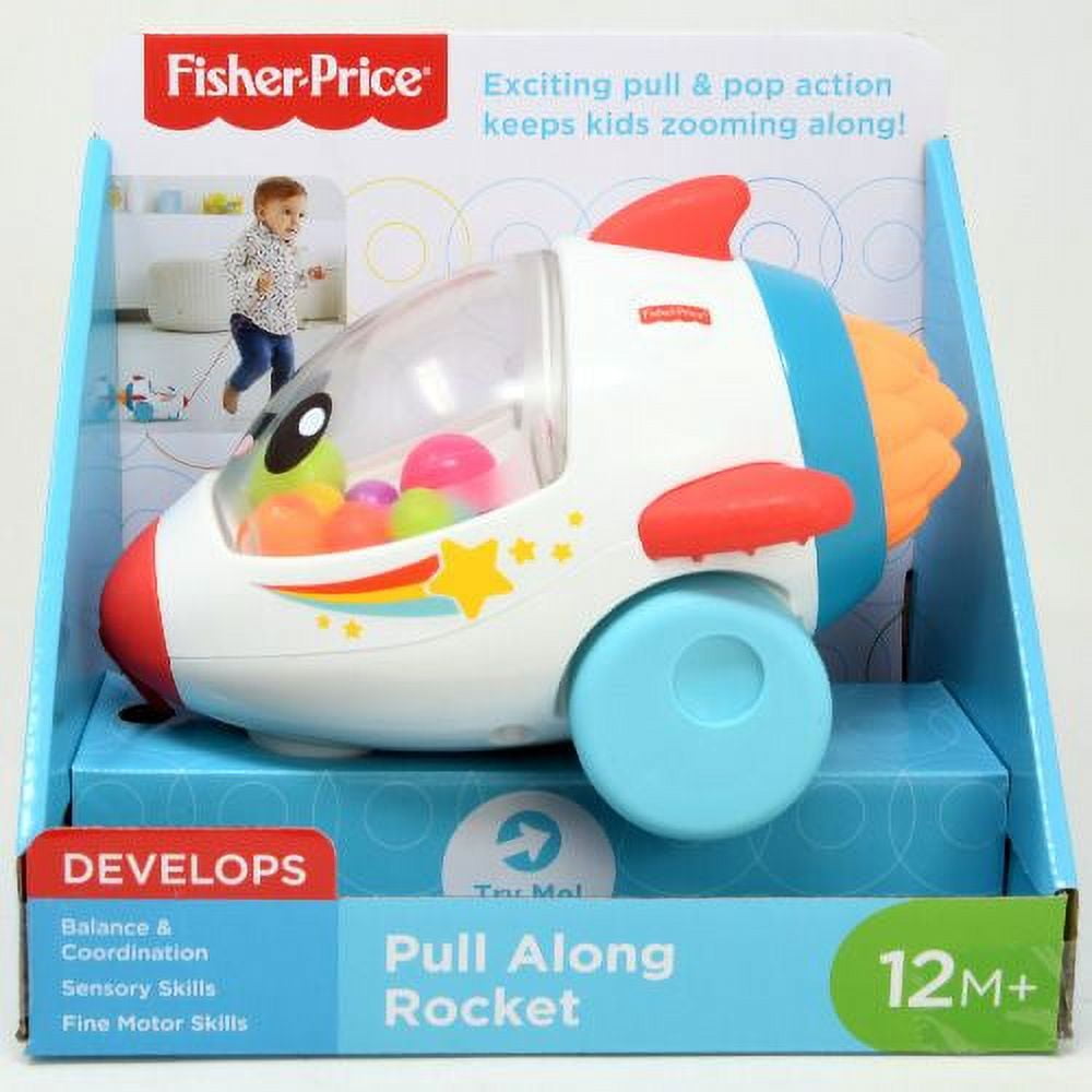 Fisher Price DP Pull Along Rocket