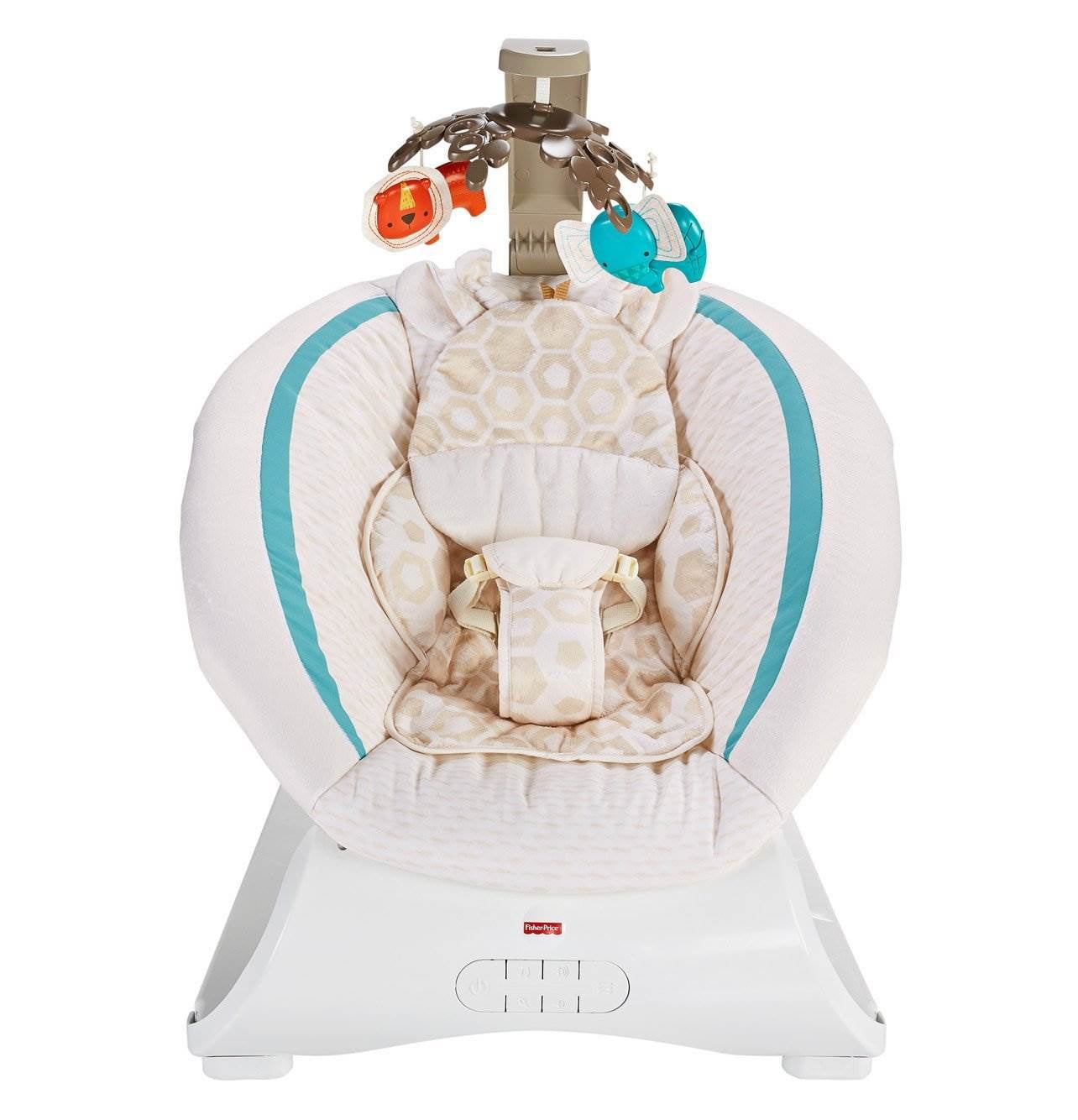 Fisher Price Deluxe Bouncer Soothing Savanna CLH37