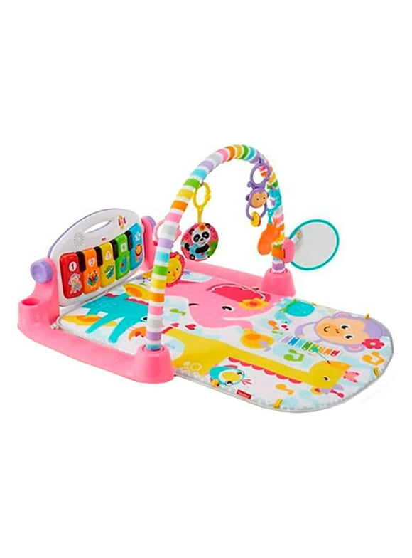 Fisher-Price  Deluxe Kick & Play Piano Gym, Pink